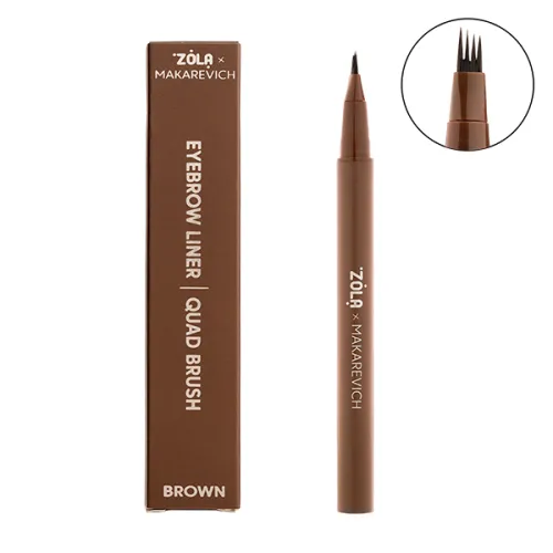 ZOLA x Makarevich linka na obočie Brown