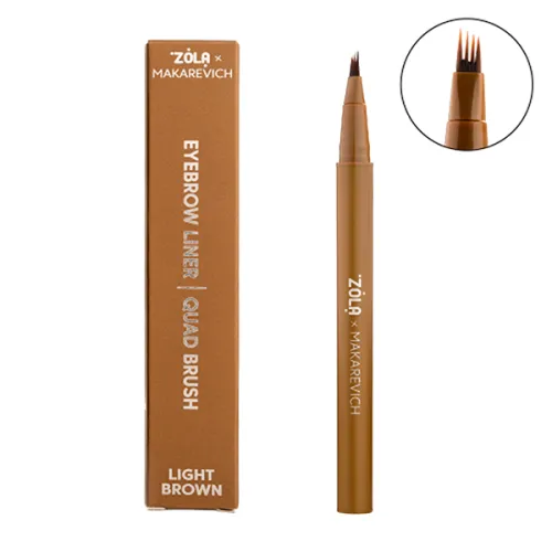 ZOLA x Makarevich linka na obočie Light Brown