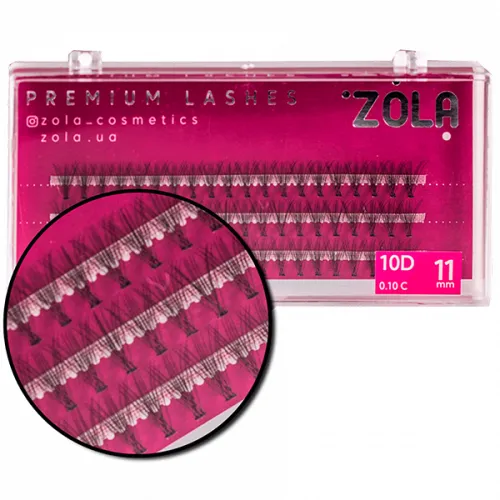 ZOLA zväzky mihalníc 10D, 11 mm